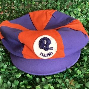 Vintage blue and Orange Illini Hat